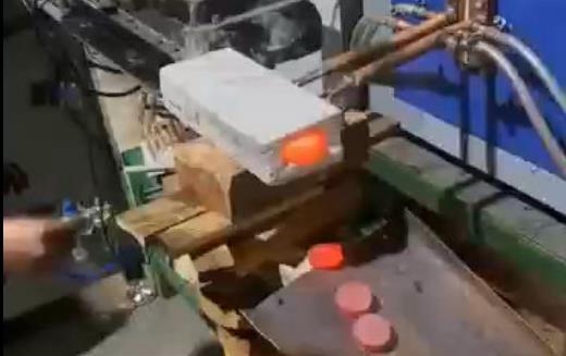 超音频绿巨人网站入口加热炉 铁饼自动送料上料加热处理