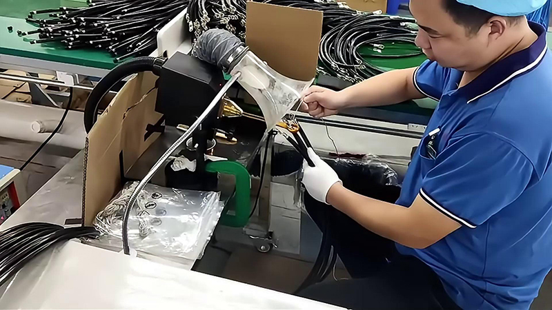 高频焊接机，轻松实现接线端子锡焊，让你的工作更轻松！